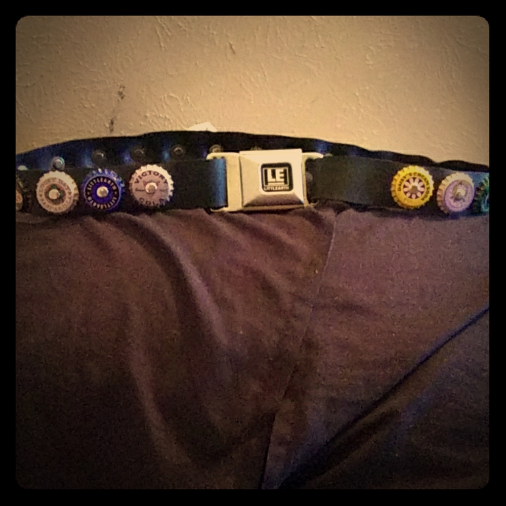 Little Earth bottle cap belt from Buckle